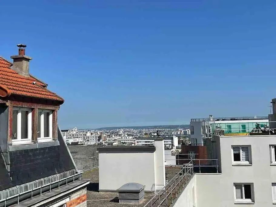 Studio Neuf, Calme, Lumineux, 8E Etage Párizs Franciaország